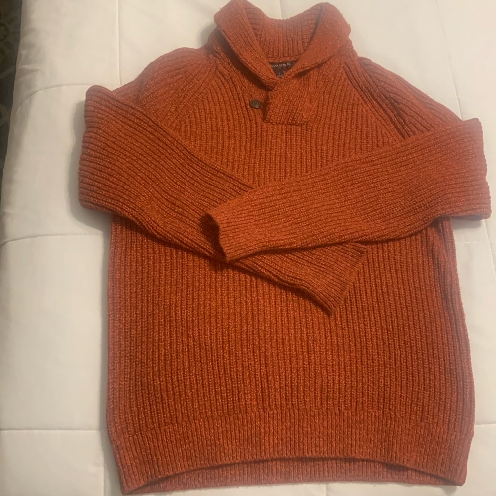 Men’s Banana republic shawl collar sweater